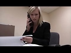 Порно видео развел секретаршу на секс