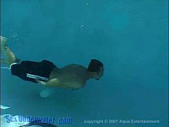 Секс экстрим под водой